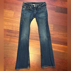 True Religion Size 28 Flare Jeans